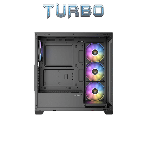 Case Gaming Antec CX300 ARGB Black + Antec Atom Power Supply 650W  